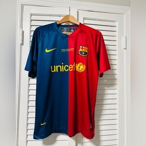 Nike Barcelona Blue and Red Jersey